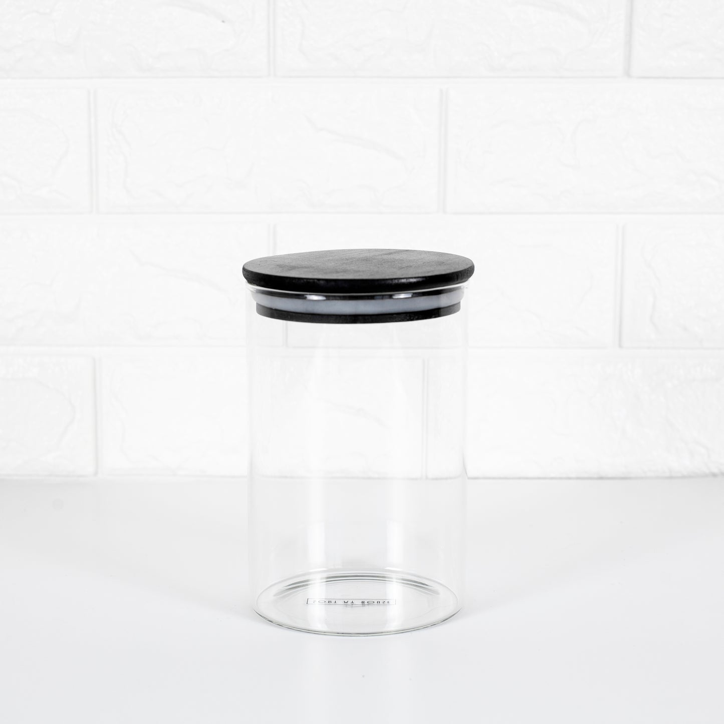 Bamboo Glass Jar 700ml