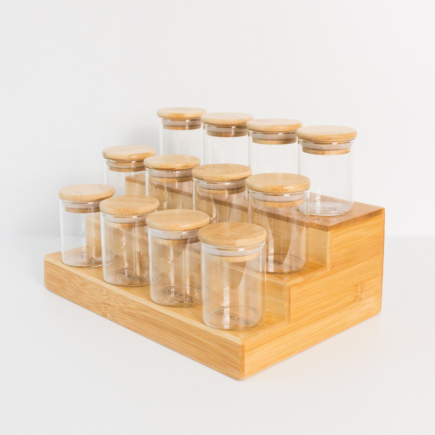 Spice Jars and 3 Tier Shelf Bundle