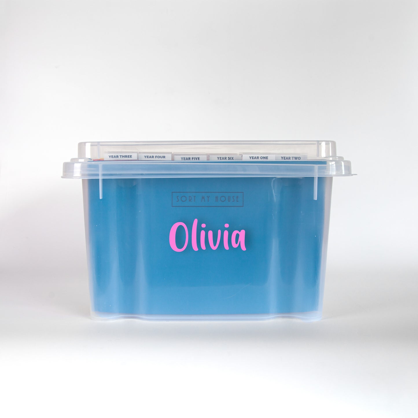 Personalised Home Admin Document Box