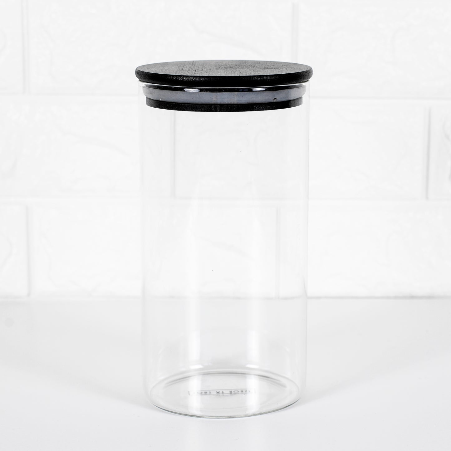Bamboo Glass Jar 1300ml