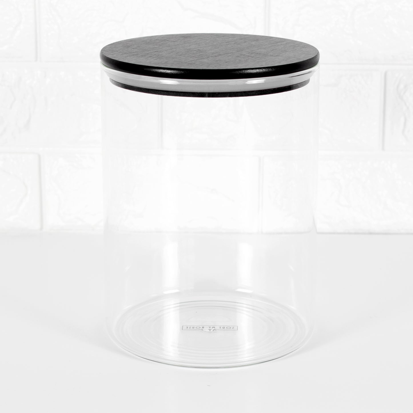 Bamboo Glass Jar 3200ml