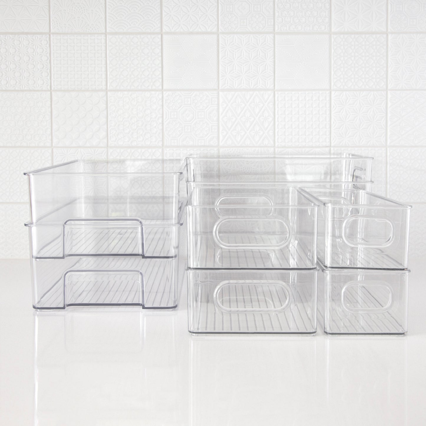 8 Piece Clear Drawer Starter Pack