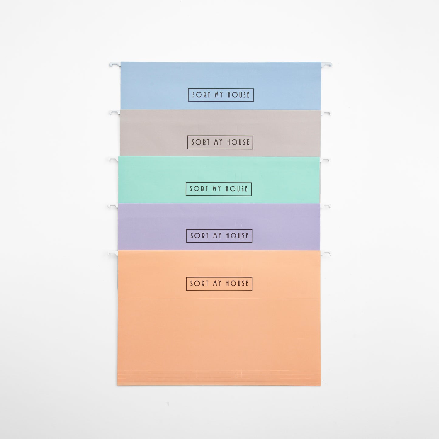 Personalised Home Admin Document Box - Pastels