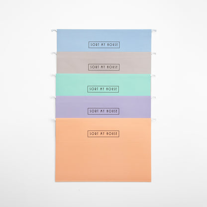 Personalised Home Admin Document Box - Pastels