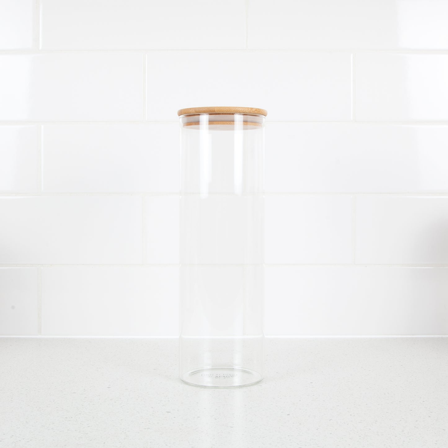Bamboo Glass Jar 2100ml