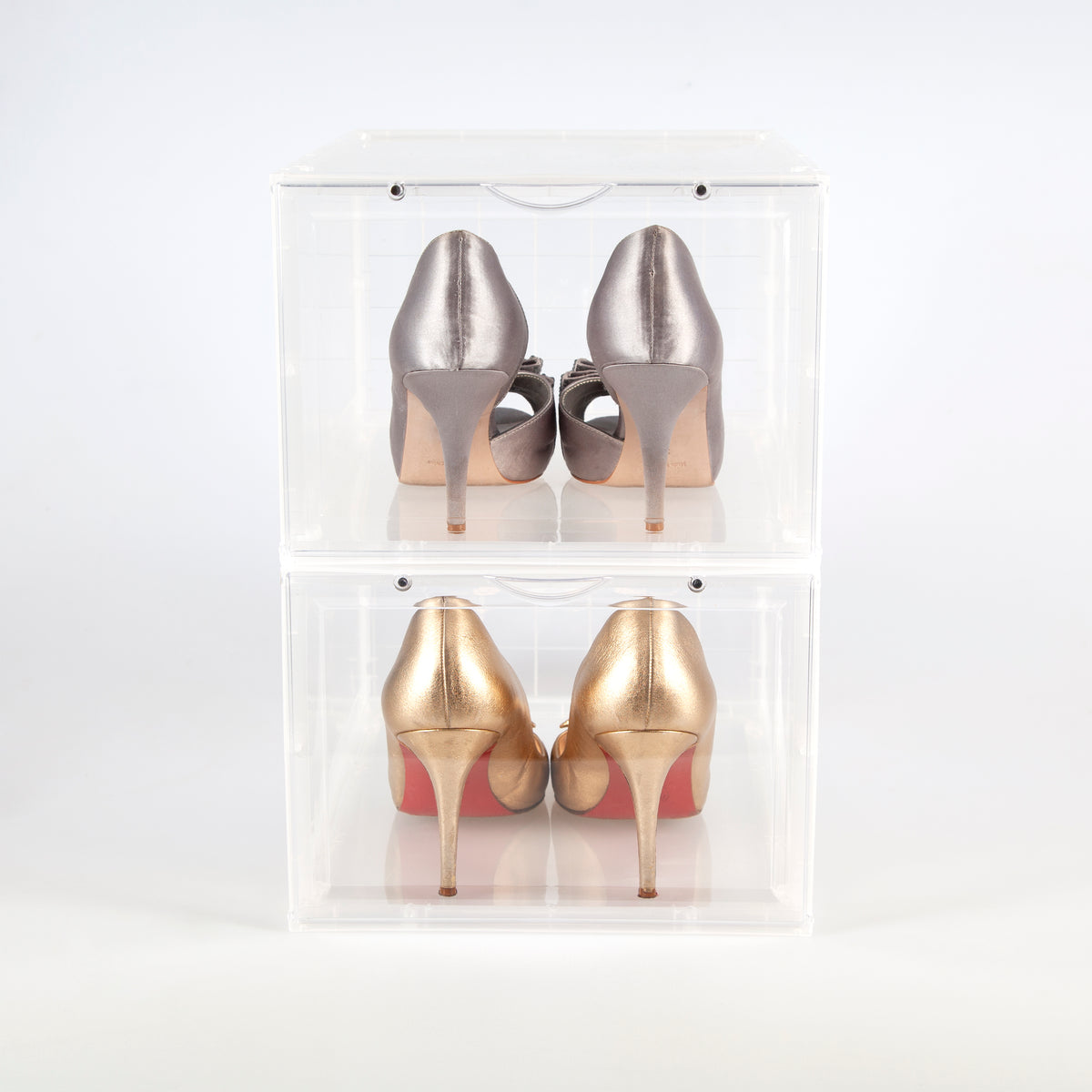 Shoe Box with drop down lid – Sort My House