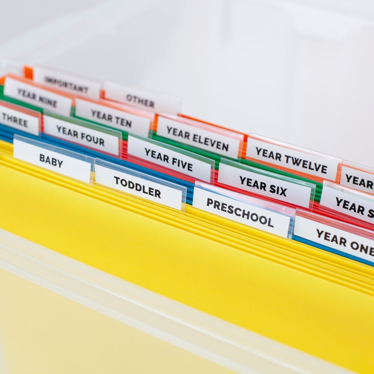 Children's Personalised File Document Box