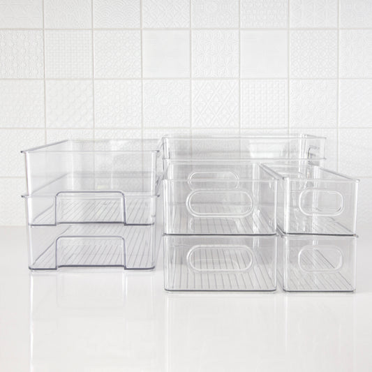 8 Piece Clear Drawer Starter Pack